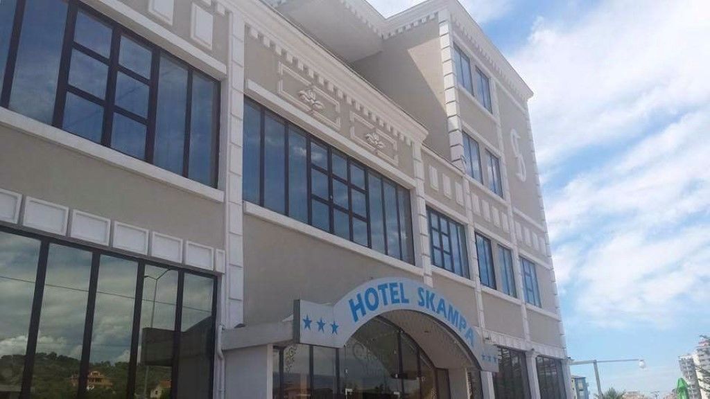 Hotel Skampa Durrës Exterior foto